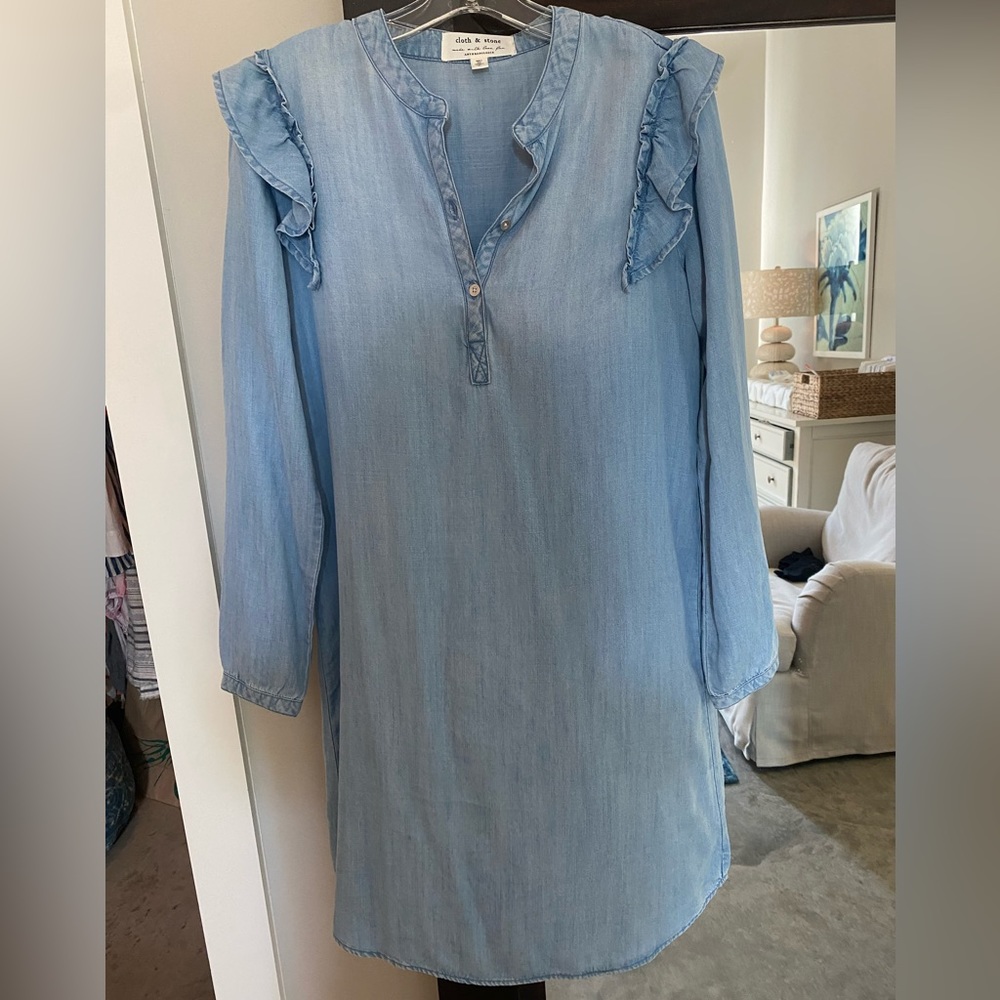 Cloth & stone by Anthropologie denim dress
